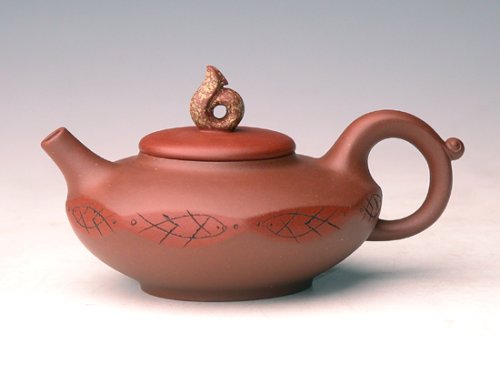 高建中紫砂壶 天地人和 