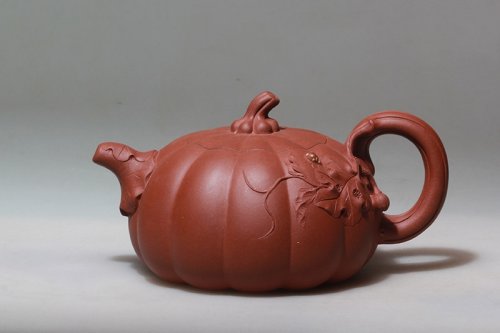 徐建芳紫砂壶 南瓜 