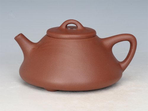 任祁英紫砂壶 子冶石瓢 