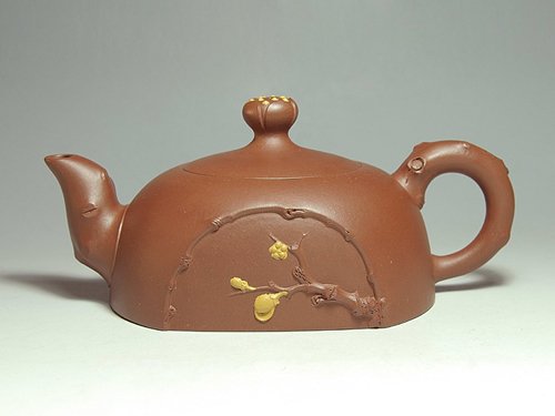 周冠华紫砂壶 青梅竹马 
