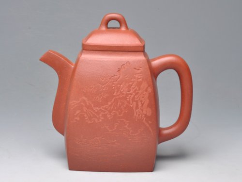 范育君紫砂壶 大汉方 清水泥 780cc 