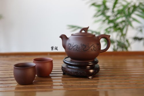 杨伟倩紫砂壶 紫瓯 