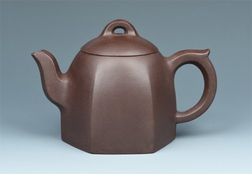 张勇强紫砂壶 六方秦权 