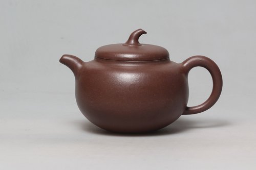 王利娟紫砂壶 小茄段 