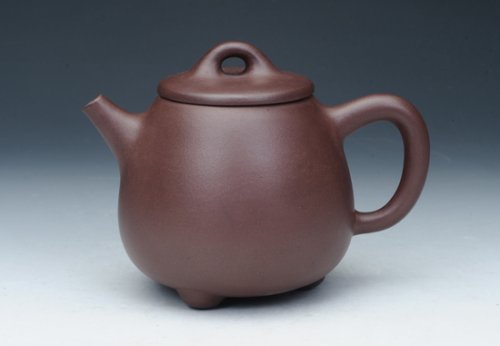 吴卫军紫砂壶 高石瓢壶 底槽清 