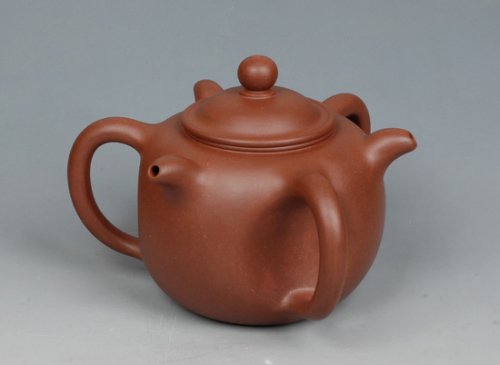 潘国良紫砂壶 三通 