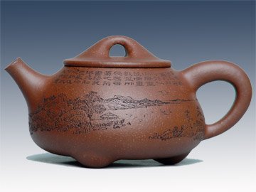 吴小军紫砂壶 特大石瓢 