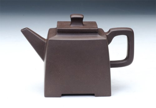 周建伟紫砂壶 方韵 