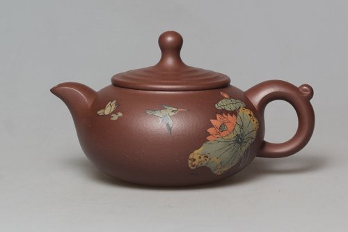 范建荣紫砂壶 出水芙蓉 