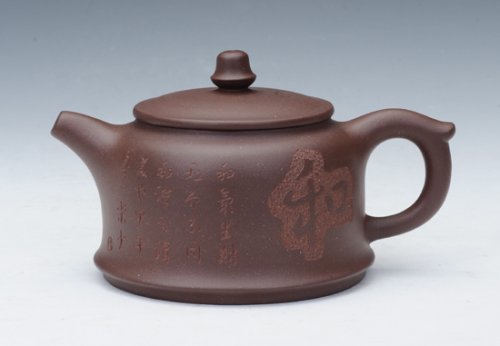 陈国华紫砂壶 金钟 