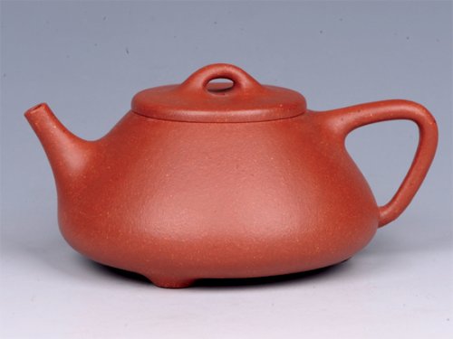 朱洪芳紫砂壶 石瓢小品（降坡泥） 