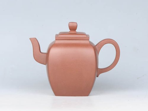 周庚大紫砂壶 方韵 