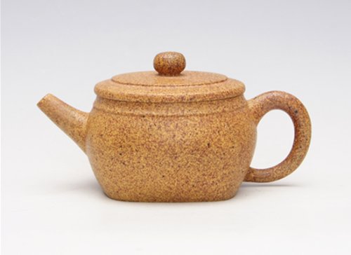 周古梅紫砂壶 大口壶 