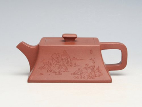 赵俊平紫砂壶 小方砖 