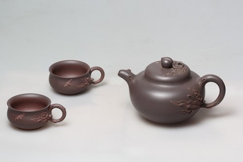 王育春紫砂壶 福寿壶 