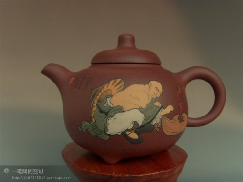 李经强紫砂壶 乐福 