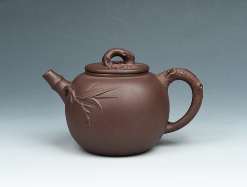 余丝雯紫砂壶 松竹梅 