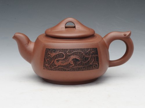 吴国芬紫砂壶 润四方 