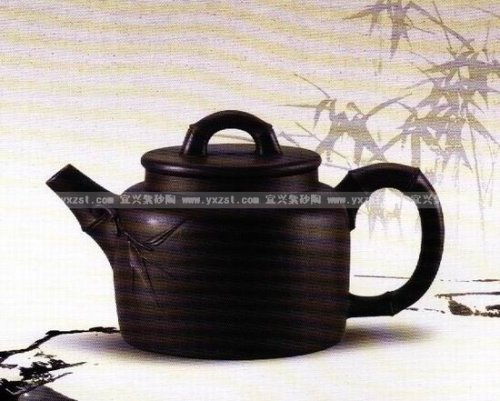 薛卫平紫砂壶 竹韵 
