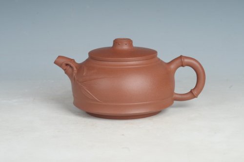 张青萍紫砂壶 圆竹 (1) 