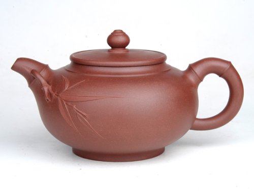 周玉霞紫砂壶 竹报平安 