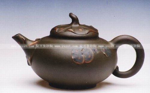 周忠军紫砂壶 荷塘情趣2 