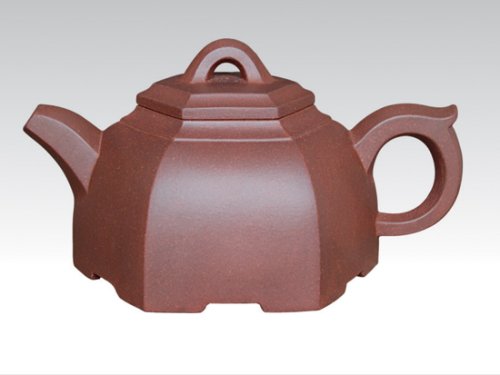 余颖紫砂壶 六方壶  紫泥  ... 
