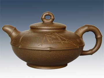 高俊紫砂壶 竹韵第二届太博会金奖 