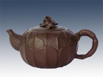 顾斌武紫砂壶 荷花莲藕 