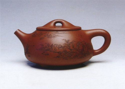 沈国强紫砂壶 石瓢 