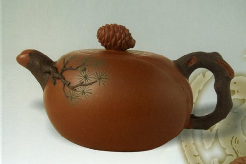 应晓忠紫砂壶 翼松壶2 