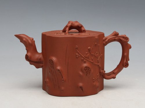 殷阿根紫砂壶 梅桩 