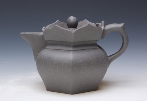 杨旭紫砂壶 僧帽 