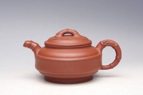 杨春根紫砂壶 双线竹鼓1 