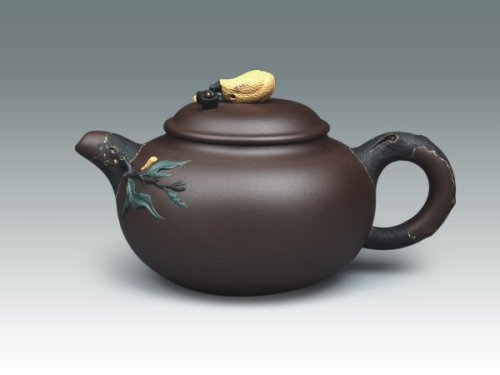 姜建荣紫砂壶 福禄寿 