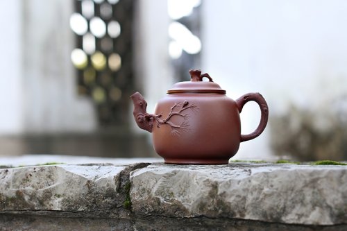 江晓燕紫砂壶 江南三式松 