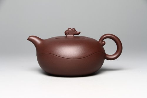 许学芳紫砂壶 水浪搏击 