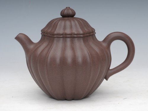 裴顺良紫砂壶 菊瓣 