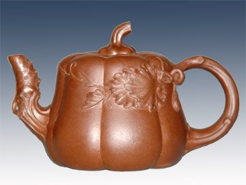 陈文南紫砂壶 南瓜 