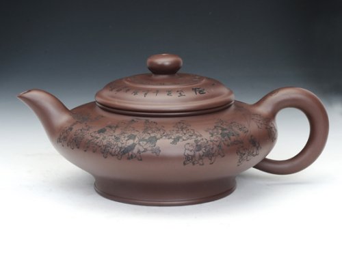 崔允杰紫砂壶 百子百福 