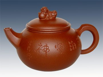 史盘棠紫砂壶 狮球 