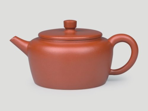 吴建军紫砂壶 朱泥德钟 