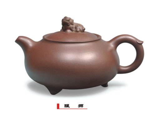 庄建伟紫砂壶 醒狮 