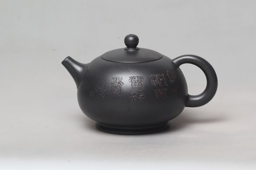 孙科紫砂壶 双线倒把 