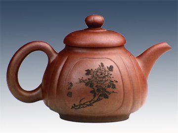 紫砂壶 玉莲宫灯 