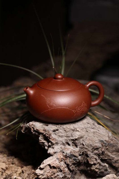 丁旭升紫砂壶 扁西施 