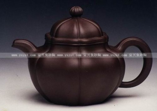 张红华紫砂壶 葵掇球壶 