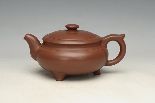 咸子情紫砂壶 鼎盛壶 