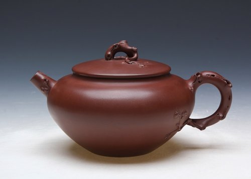 高建中紫砂壶 梅雪争春系列  