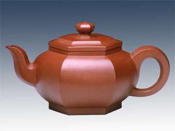 夏洪林紫砂壶 汉六方 